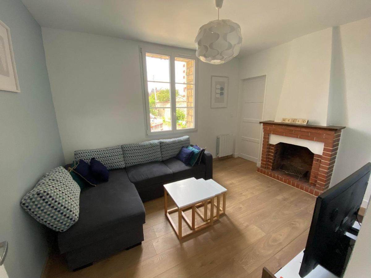 Maison Cosy En Plein Coeur De Ouistreham Exterior foto